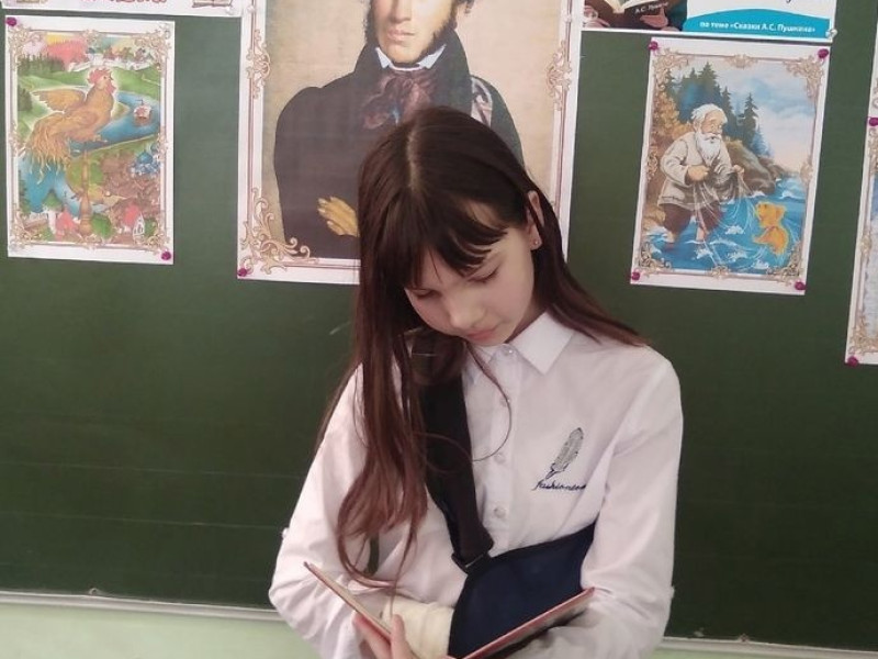 Детский сектор Юргамышской ЦБ принял участие во Всероссийской акции «Пушкинские волонтеры,.